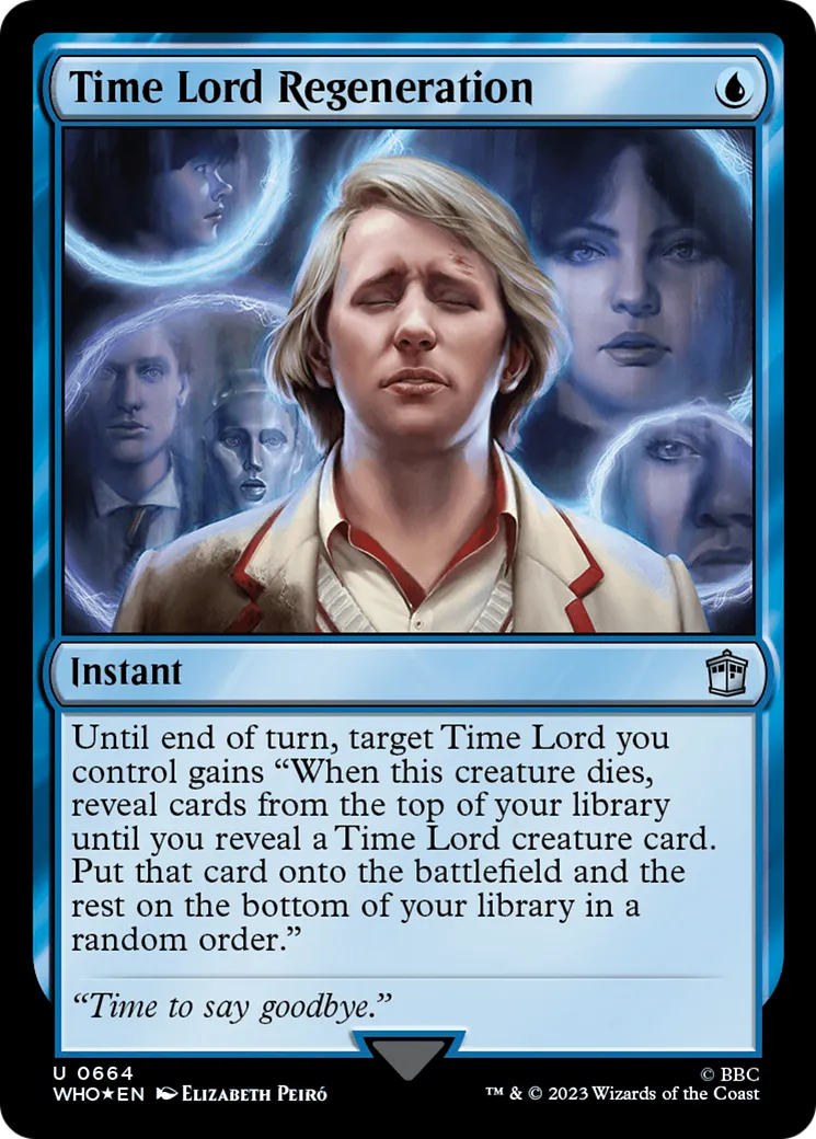 Time Lord Regeneration — Doctor Who — Magic: The Gathering