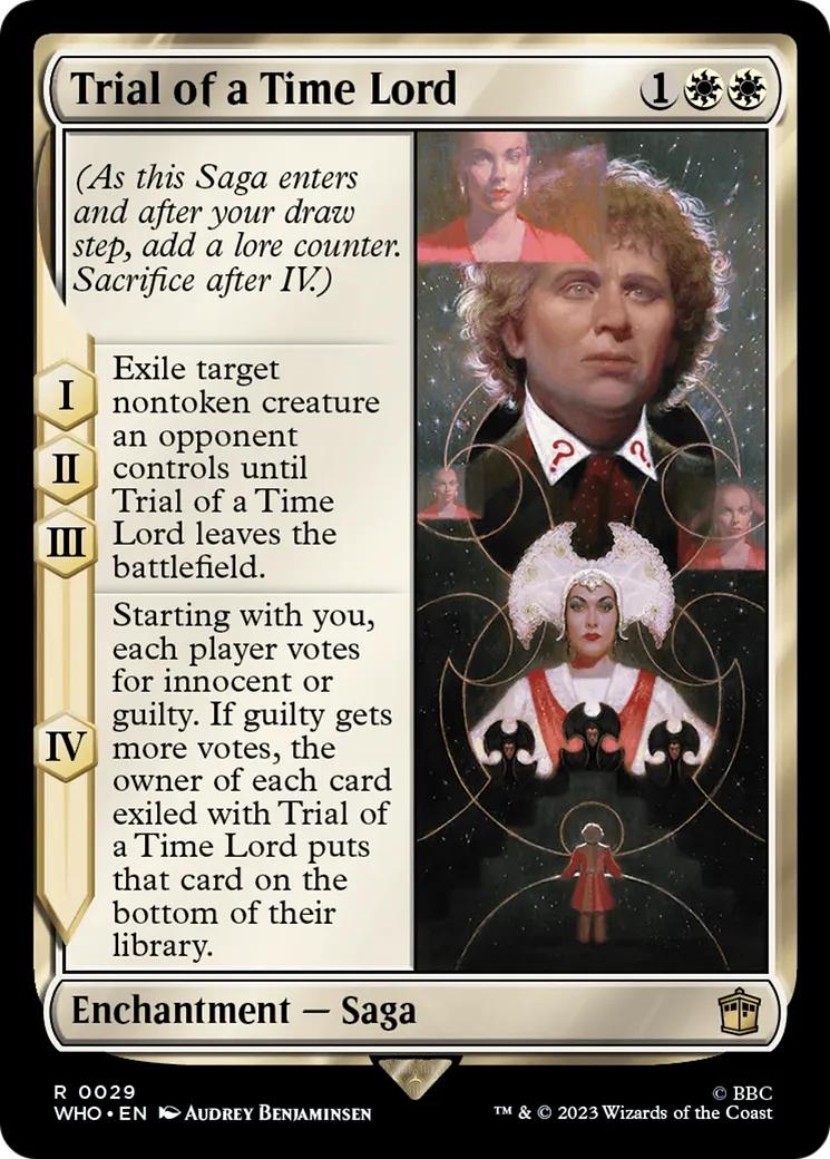 Jugement d'un Time Lord — Doctor Who — Magic: The Gathering