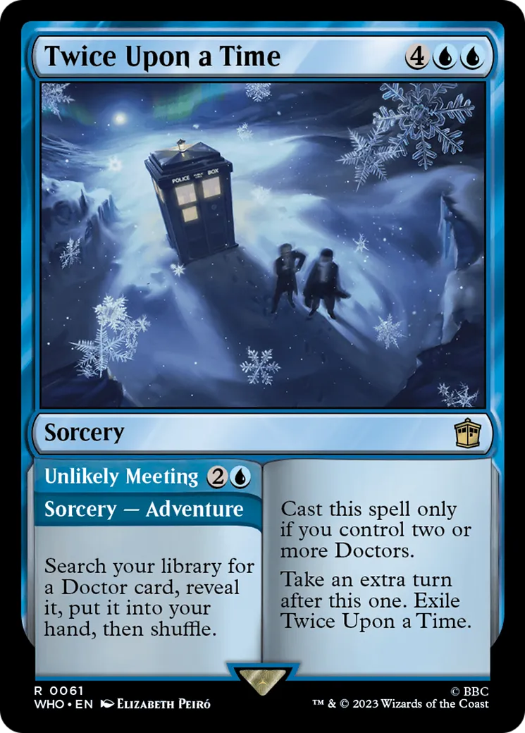Il était deux fois // Une rencontre improbable — Doctor Who — Magic: The Gathering