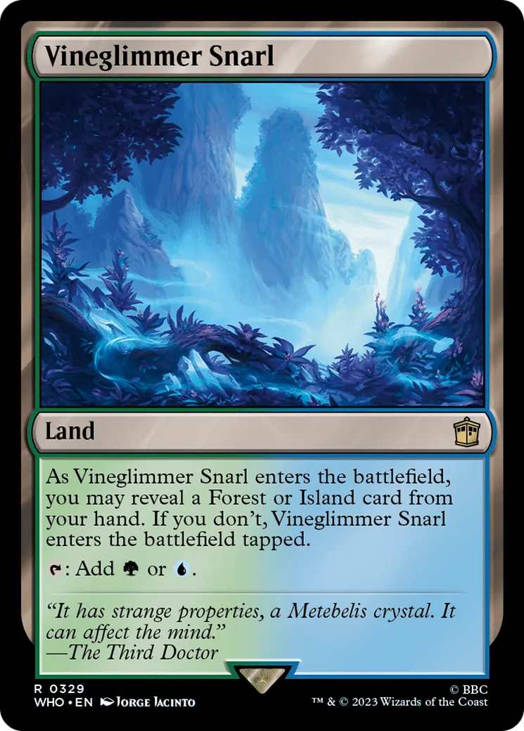Vineglimmer Snarl — Doctor Who — Magic: The Gathering