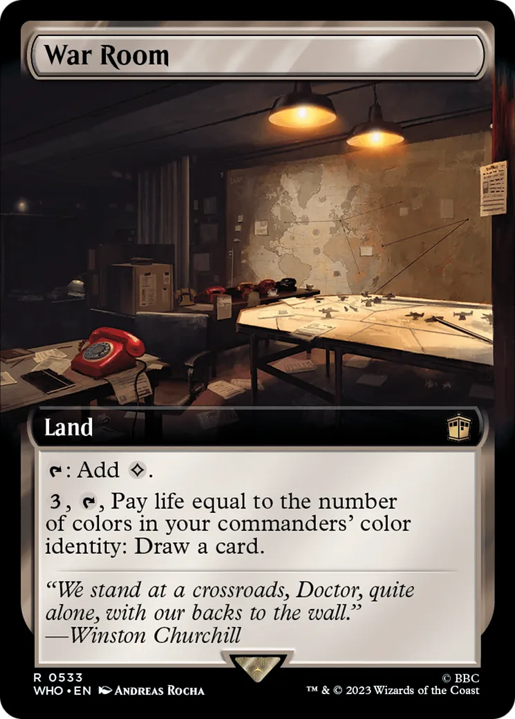 Salle de guerre — Doctor Who — Magic: The Gathering
