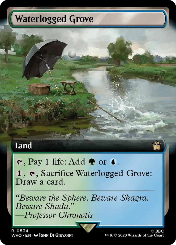 Bosquet gorgé d'eau — Doctor Who — Magic: The Gathering