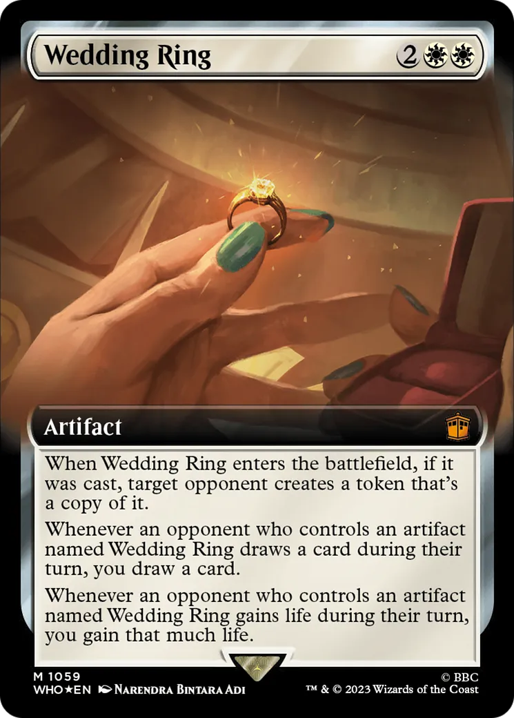 Bague de mariage — Doctor Who — Magic: The Gathering