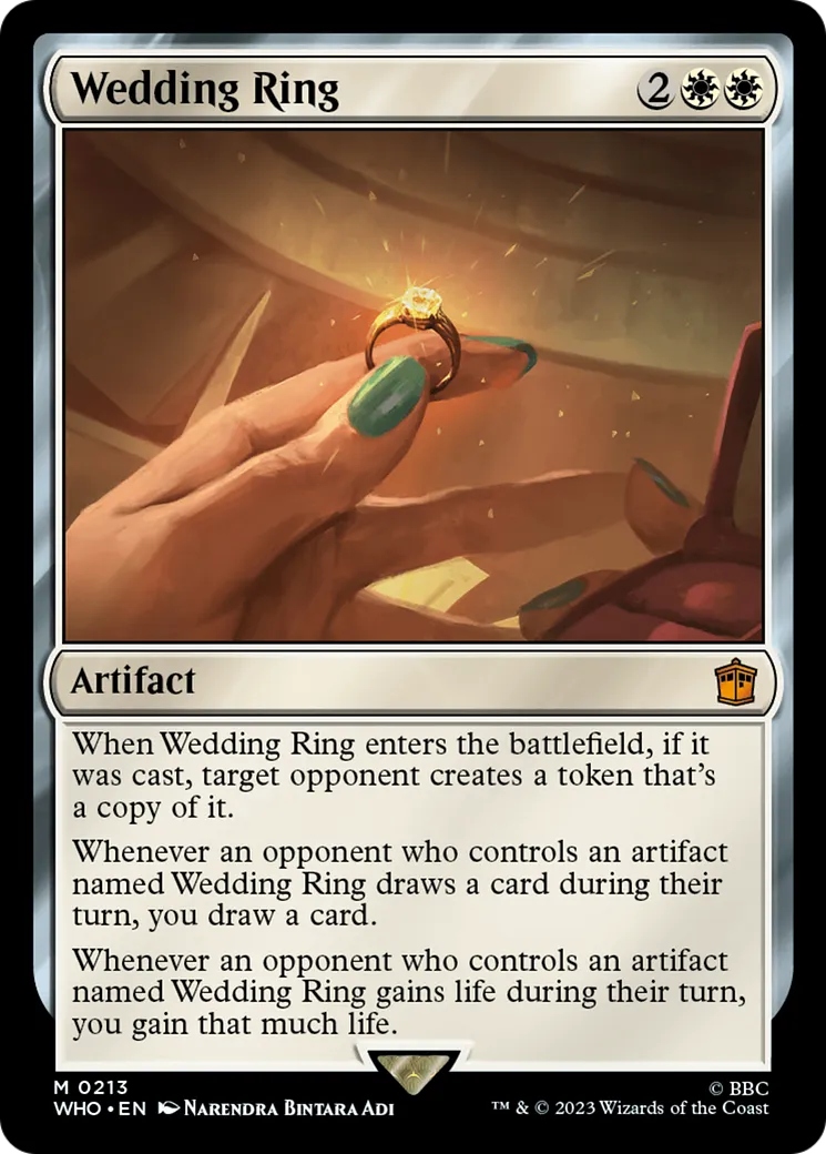 Bague de mariage — Doctor Who — Magic: The Gathering