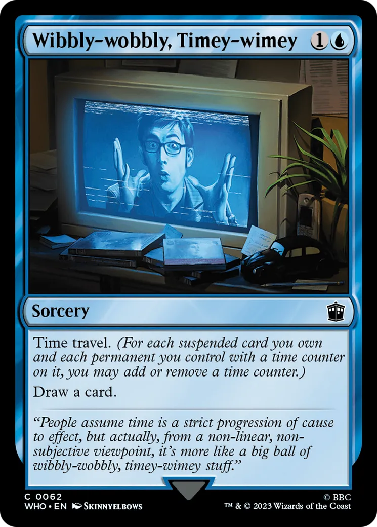 Méli-mélo spatio-temporel — Doctor Who — Magic: The Gathering