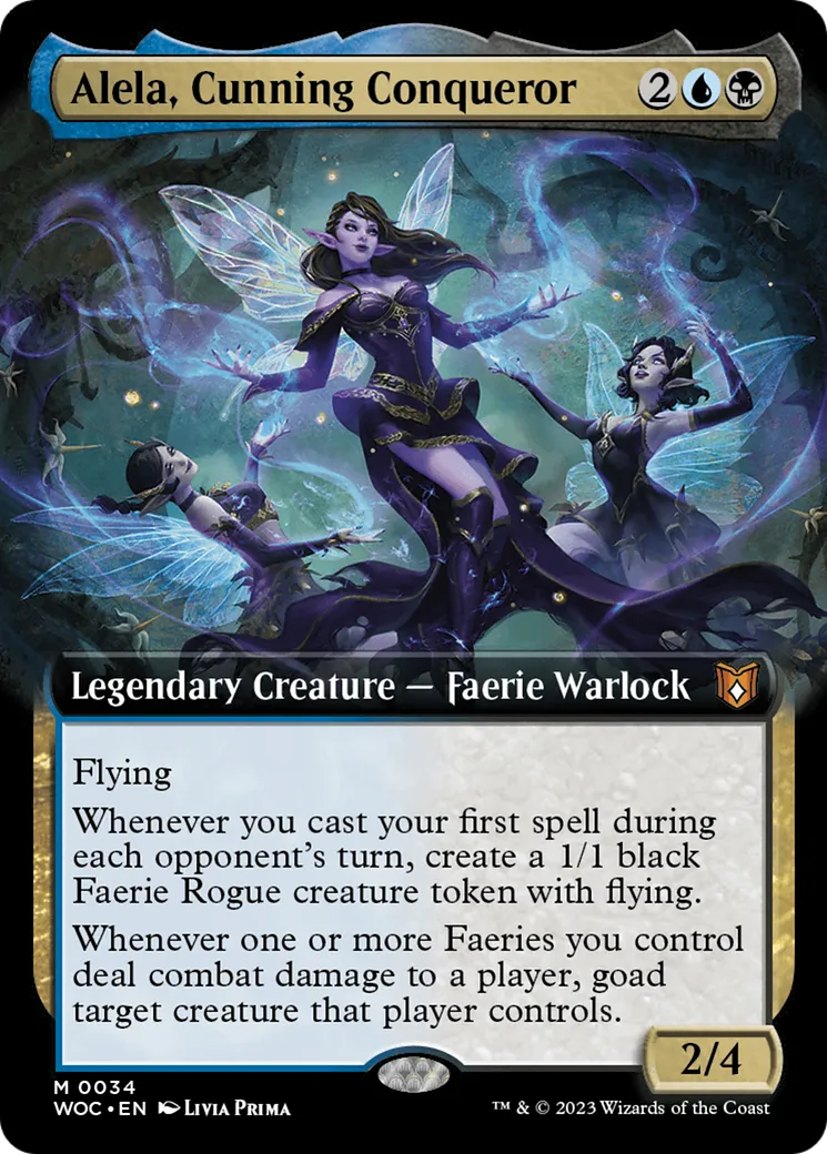 Alela, Cunning Conqueror — Wilds of Eldraine Commander — Magic: The Gathering