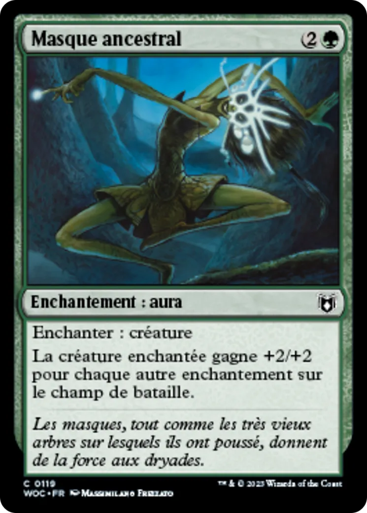 Masque ancestral — Wilds of Eldraine Commander — Magic: The Gathering