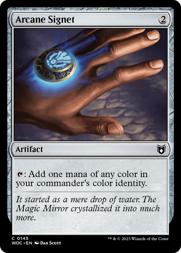 Arcane Signet — Wilds of Eldraine Commander — Magic: The Gathering