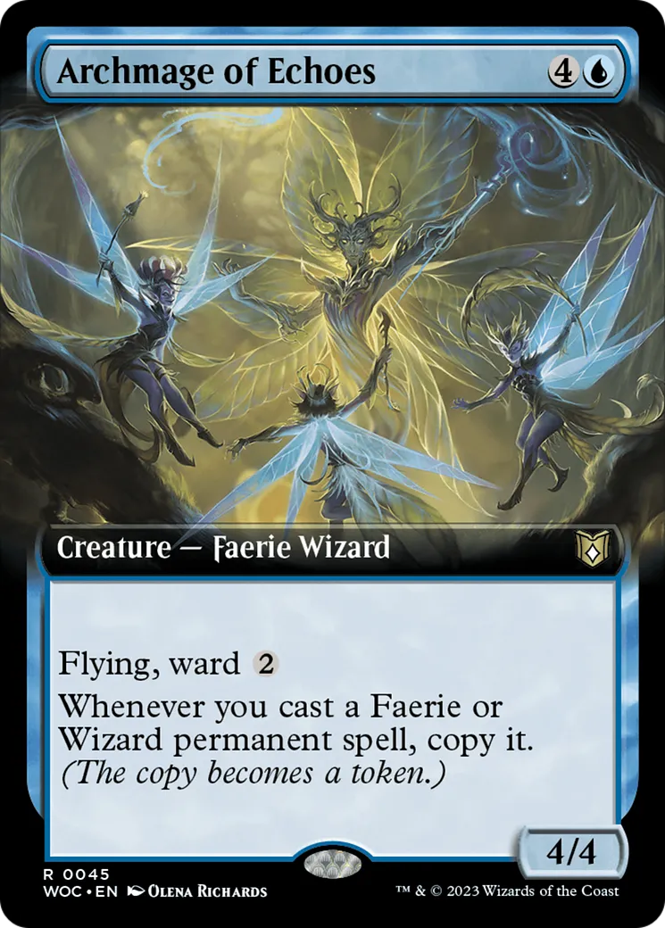 Archmage of Echoes — Wilds of Eldraine Commander — Magic: The Gathering