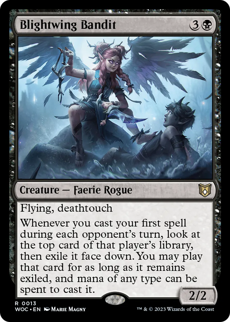 Blightwing Bandit — Wilds of Eldraine Commander — Magic: The Gathering