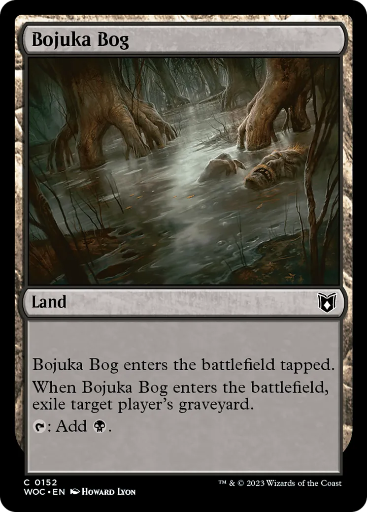 Bojuka Bog — Wilds of Eldraine Commander — Magic: The Gathering