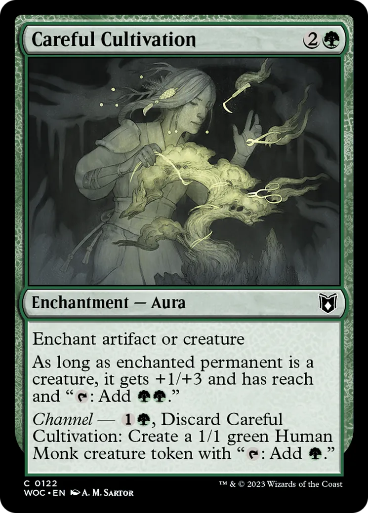 Careful Cultivation — Wilds of Eldraine Commander — Magic: The Gathering