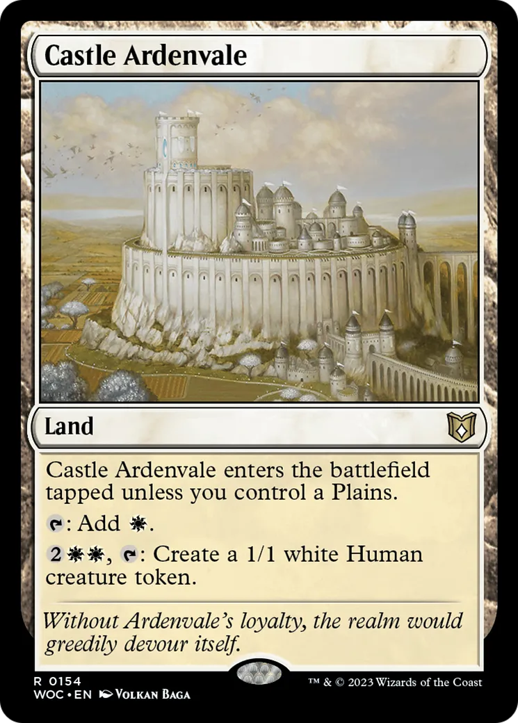 Castle Ardenvale — Wilds of Eldraine Commander — Magic: The Gathering