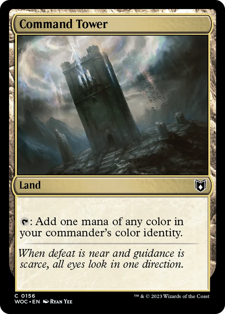 Command Tower — Wilds of Eldraine Commander — Magic: The Gathering