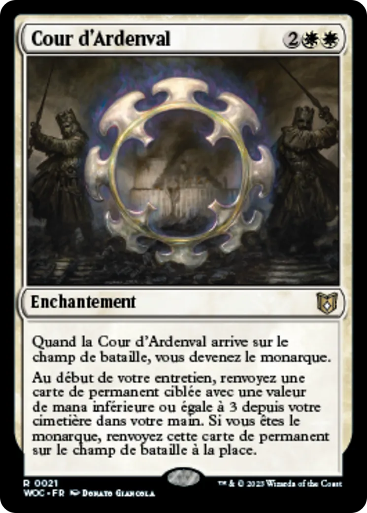 Cour d'Ardenval — Wilds of Eldraine Commander — Magic: The Gathering