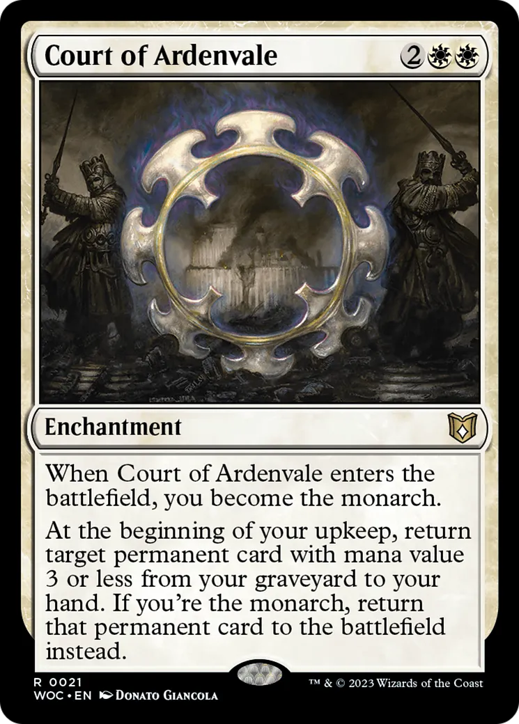 Court of Ardenvale — Wilds of Eldraine Commander — Magic: The Gathering