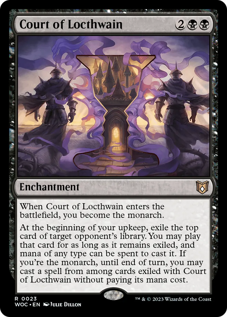 Court of Locthwain — Wilds of Eldraine Commander — Magic: The Gathering