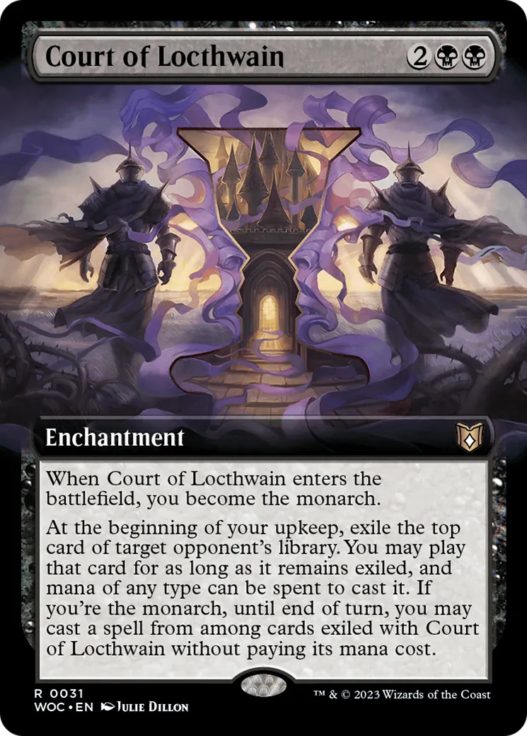 Court of Locthwain — Wilds of Eldraine Commander — Magic: The Gathering
