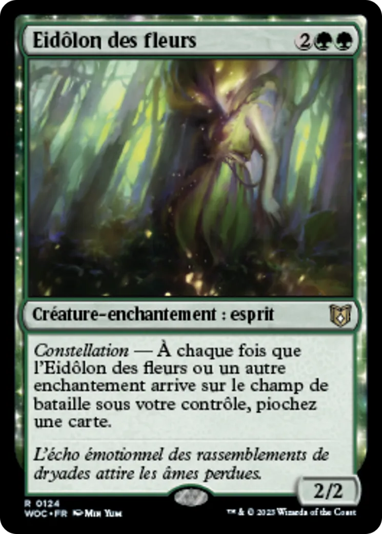 Eidôlon des fleurs — Wilds of Eldraine Commander — Magic: The Gathering