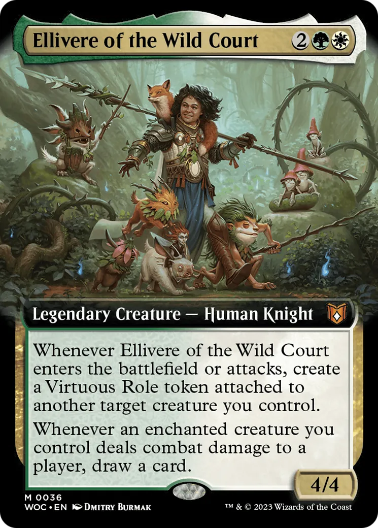 Ellivere of the Wild Court — Wilds of Eldraine Commander — Magic: The Gathering