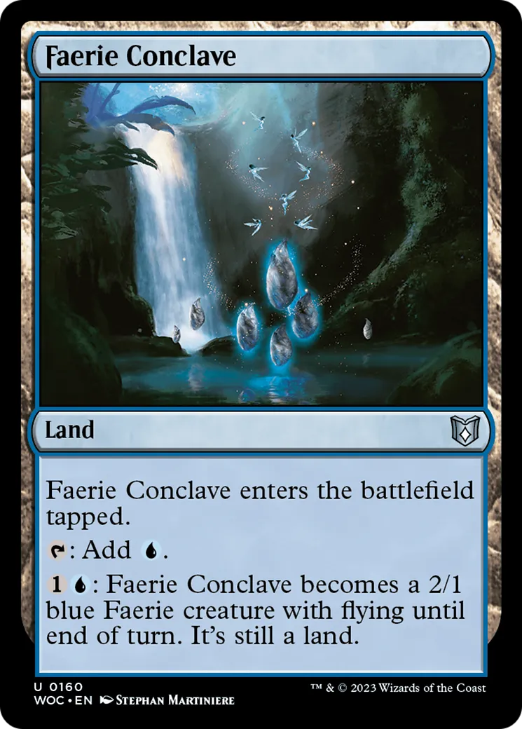 Faerie Conclave — Wilds of Eldraine Commander — Magic: The Gathering
