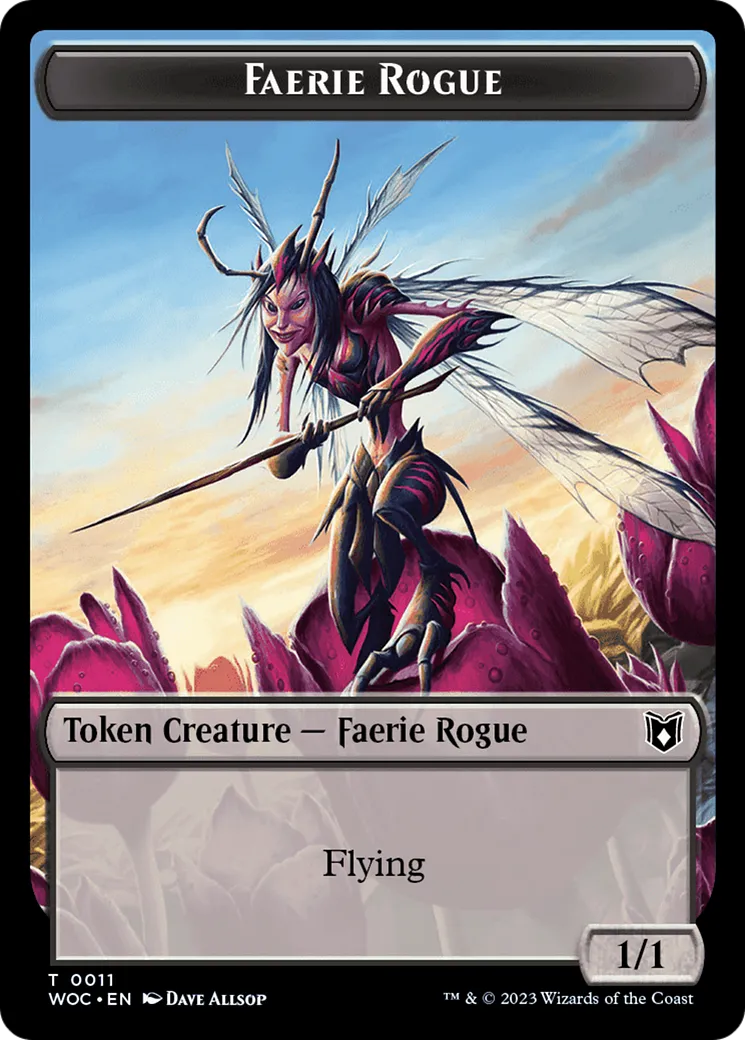 Faerie Rogue — Wilds of Eldraine Commander — Magic: The Gathering