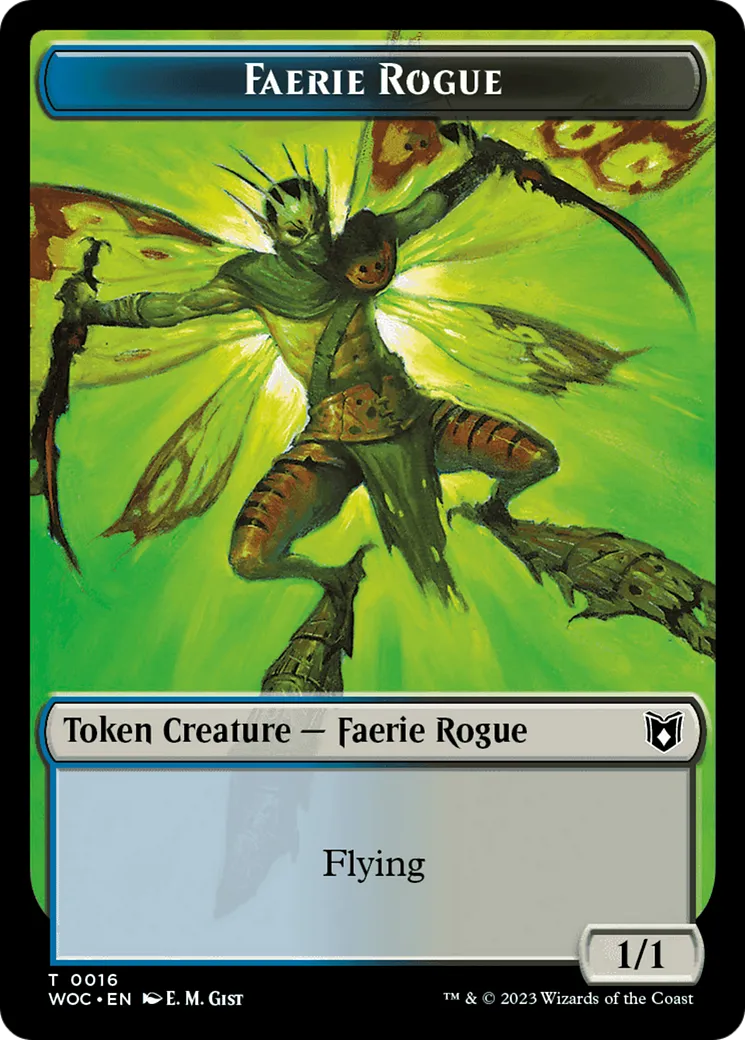 Faerie Rogue — Wilds of Eldraine Commander — Magic: The Gathering