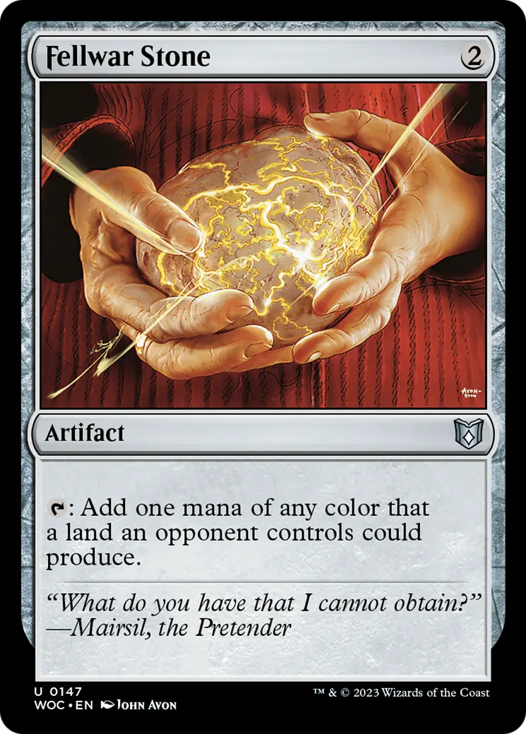 Fellwar Stone — Wilds of Eldraine Commander — Magic: The Gathering
