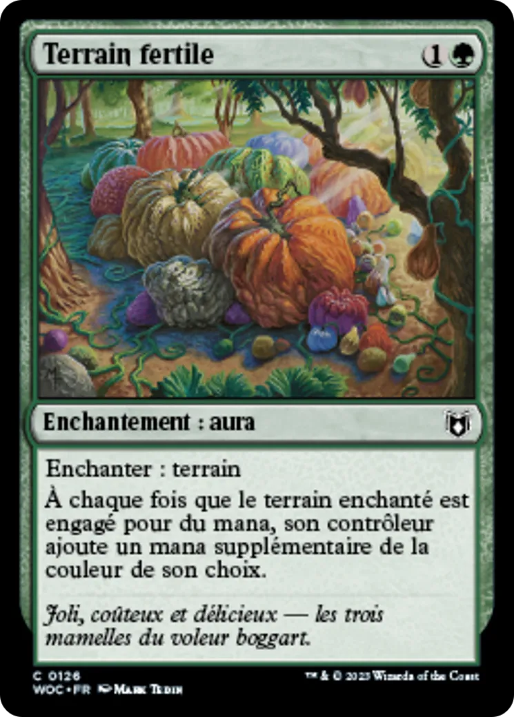 Terrain fertile — Wilds of Eldraine Commander — Magic: The Gathering