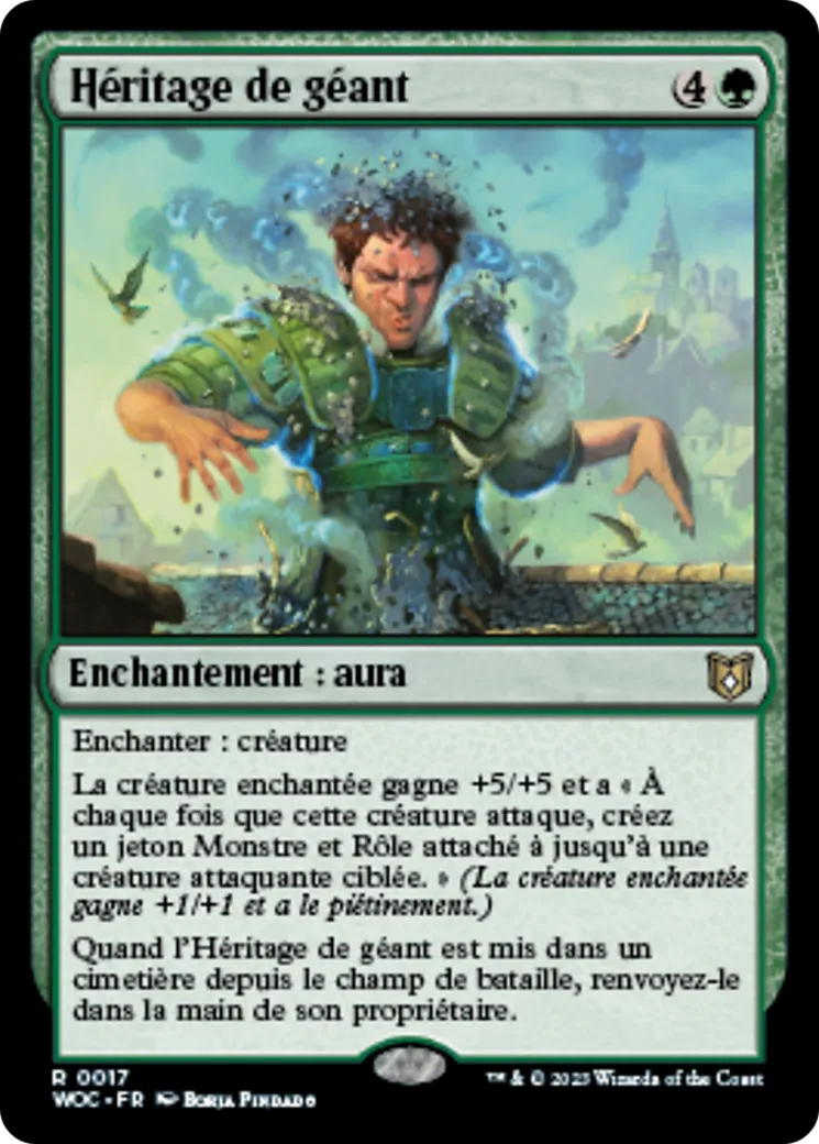 Héritage de géant — Wilds of Eldraine Commander — Magic: The Gathering