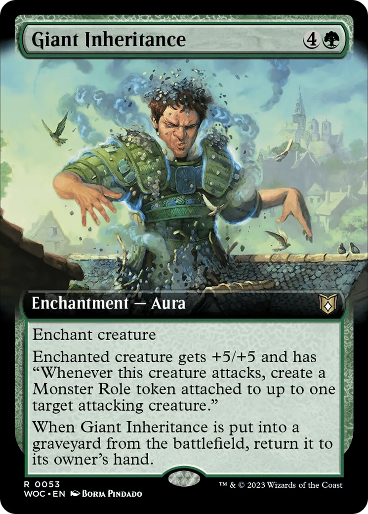 Giant Inheritance — Wilds of Eldraine Commander — Magic: The Gathering