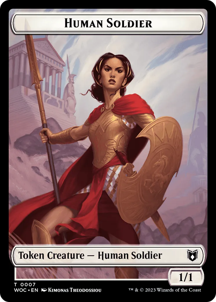 Human Soldier — Wilds of Eldraine Commander — Magic: The Gathering