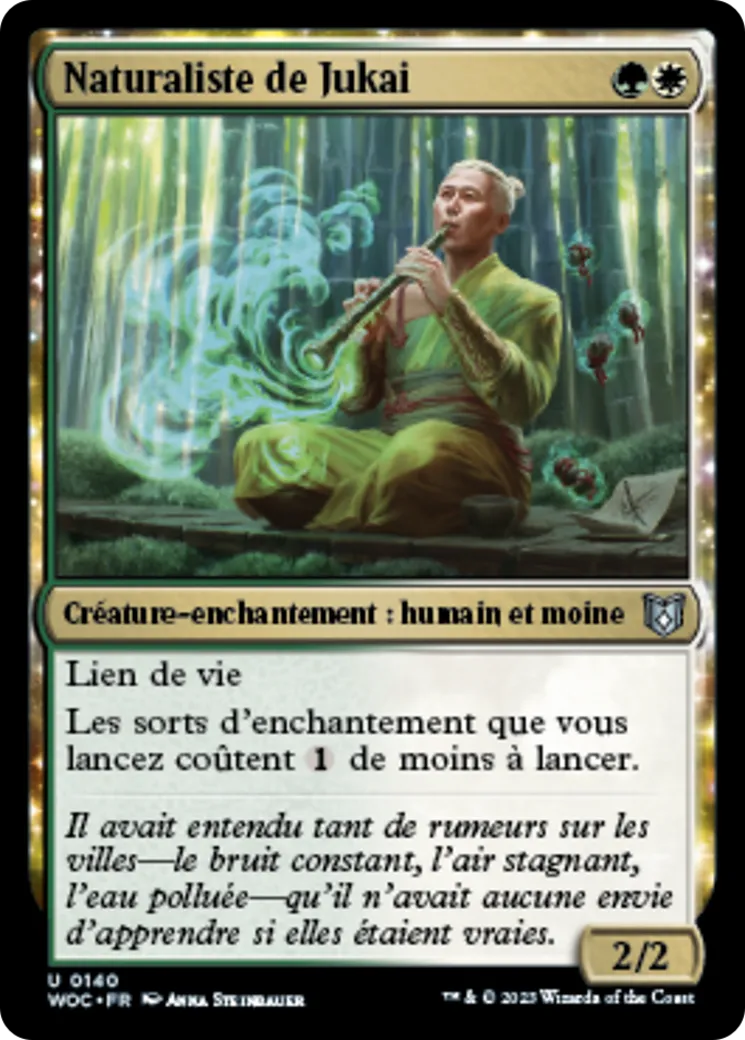 Naturaliste de Jukai — Wilds of Eldraine Commander — Magic: The Gathering