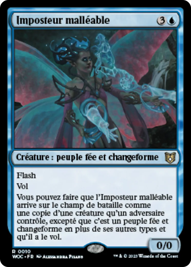 Imposteur malléable — Wilds of Eldraine Commander — Magic: The Gathering