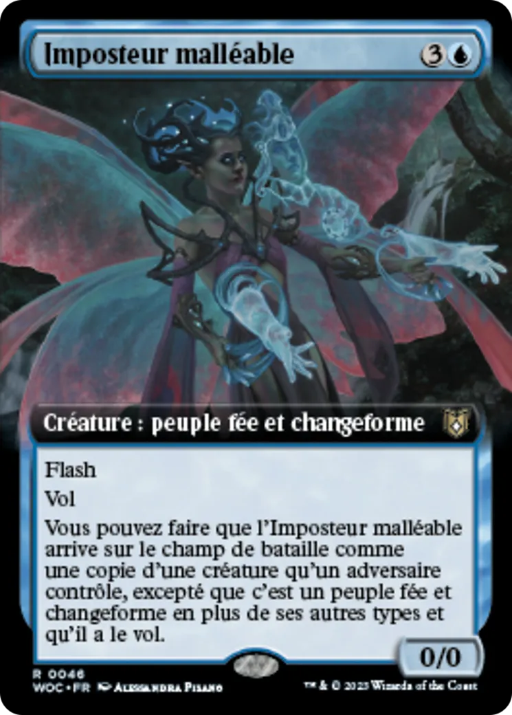 Imposteur malléable — Wilds of Eldraine Commander — Magic: The Gathering