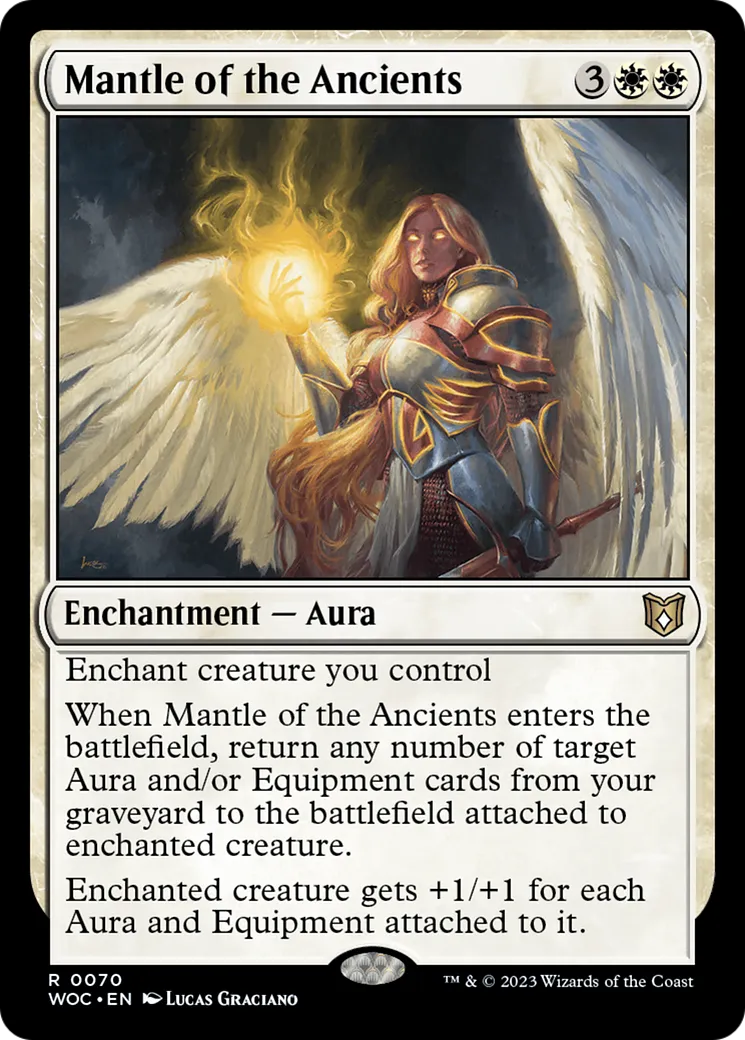 Mantle of the Ancients — Wilds of Eldraine Commander — Magic: The Gathering