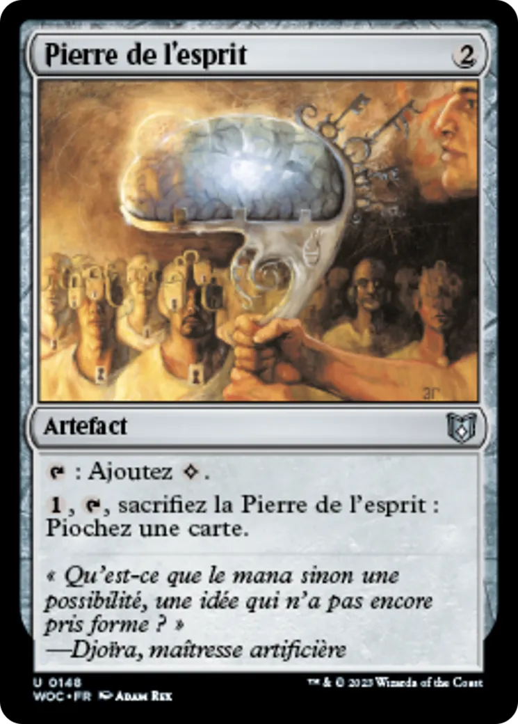 Pierre de l'esprit — Wilds of Eldraine Commander — Magic: The Gathering