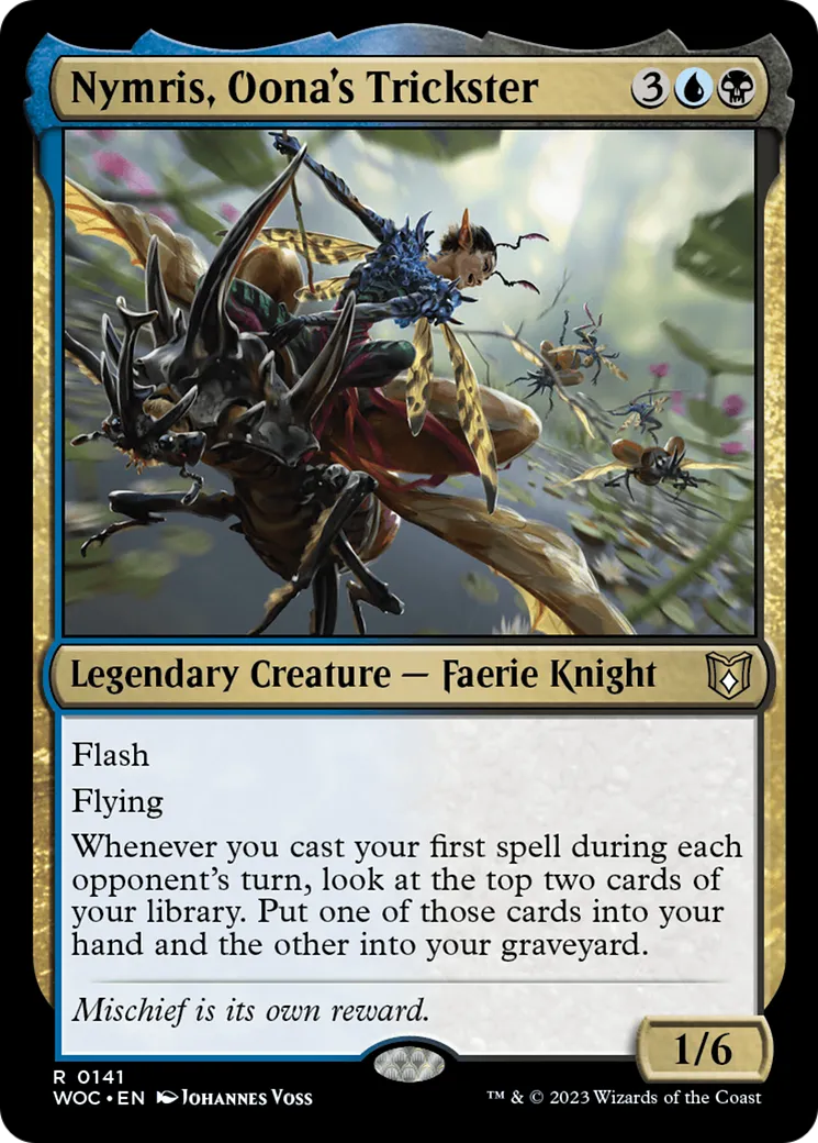 Nymris, Oona's Trickster — Wilds of Eldraine Commander — Magic: The Gathering
