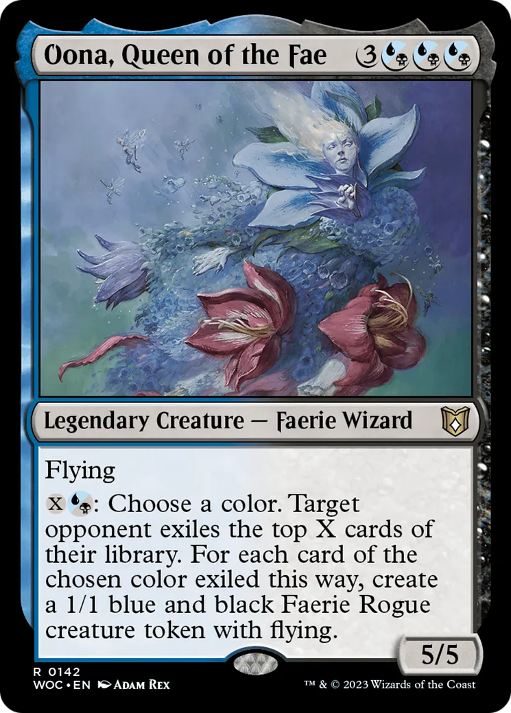 Oona, Queen of the Fae — Wilds of Eldraine Commander — Magic: The Gathering