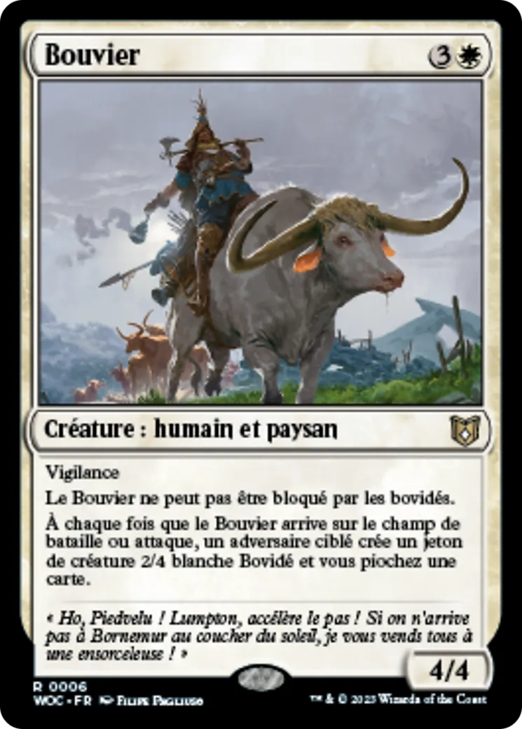 Bouvier — Wilds of Eldraine Commander — Magic: The Gathering