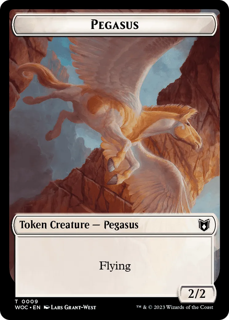 Pegasus — Wilds of Eldraine Commander — Magic: The Gathering