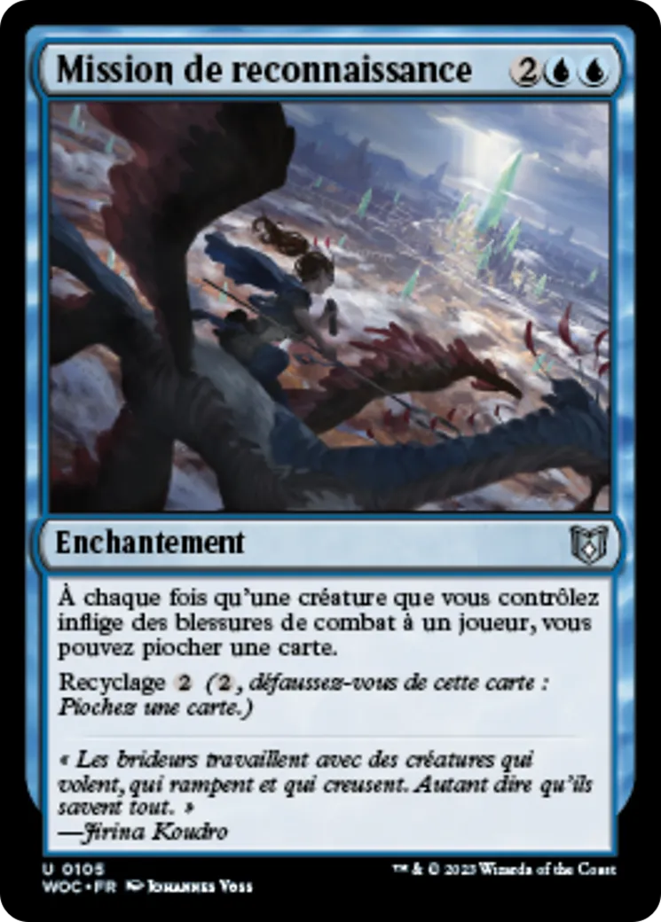 Mission de reconnaissance — Wilds of Eldraine Commander — Magic: The Gathering