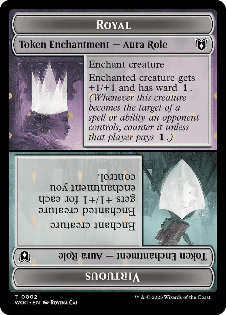 Royal // Virtuous — Wilds of Eldraine Commander — Magic: The Gathering