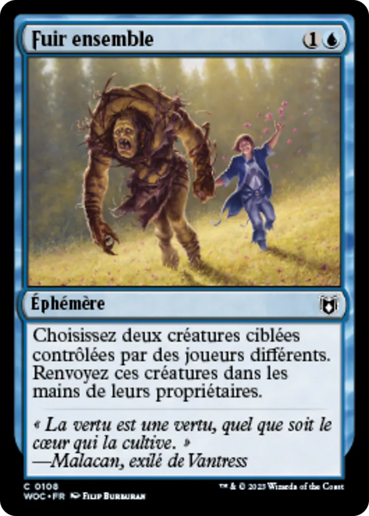 Fuir ensemble — Wilds of Eldraine Commander — Magic: The Gathering