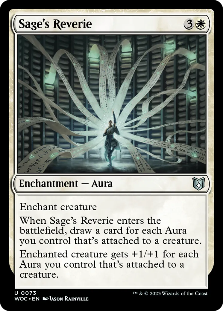 Sage's Reverie — Wilds of Eldraine Commander — Magic: The Gathering