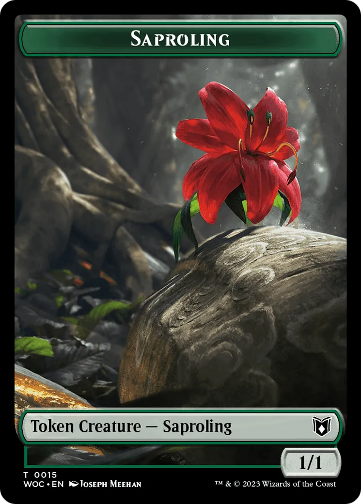 Saproling — Wilds of Eldraine Commander — Magic: The Gathering