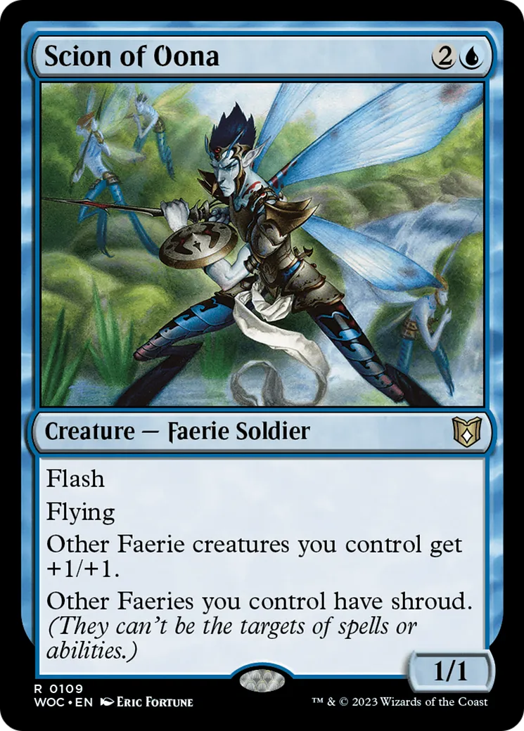 Scion of Oona — Wilds of Eldraine Commander — Magic: The Gathering