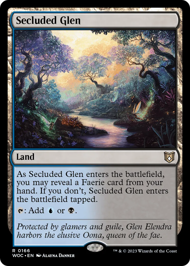 Secluded Glen — Wilds of Eldraine Commander — Magic: The Gathering