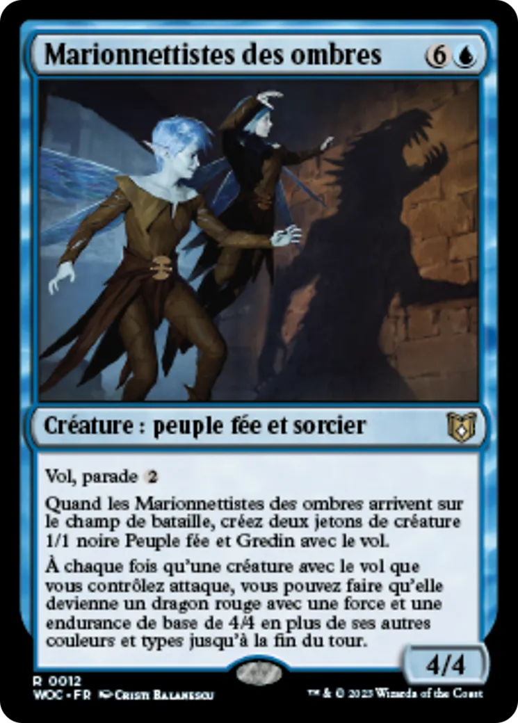 Marionnettistes des ombres from Wilds of Eldraine Commander - Magic: The Gathering