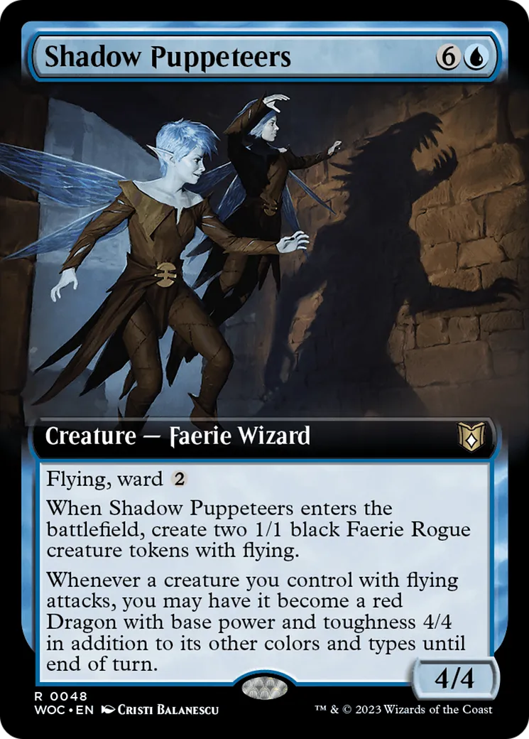 Shadow Puppeteers — Wilds of Eldraine Commander — Magic: The Gathering